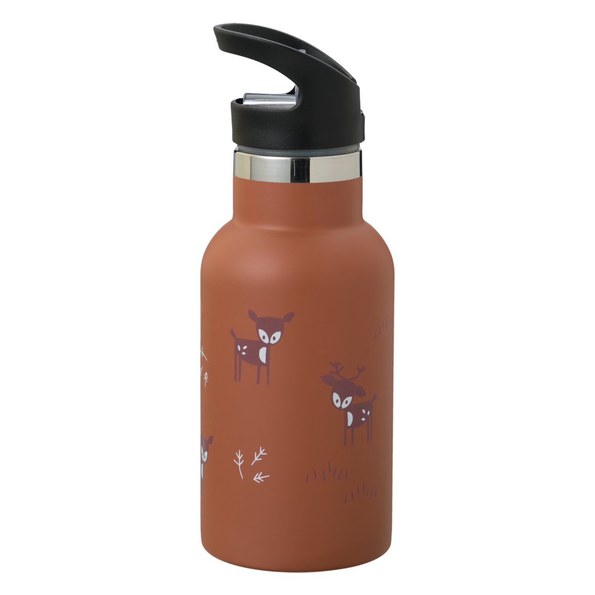Thermosflasche Hirsch bernsteinbraun